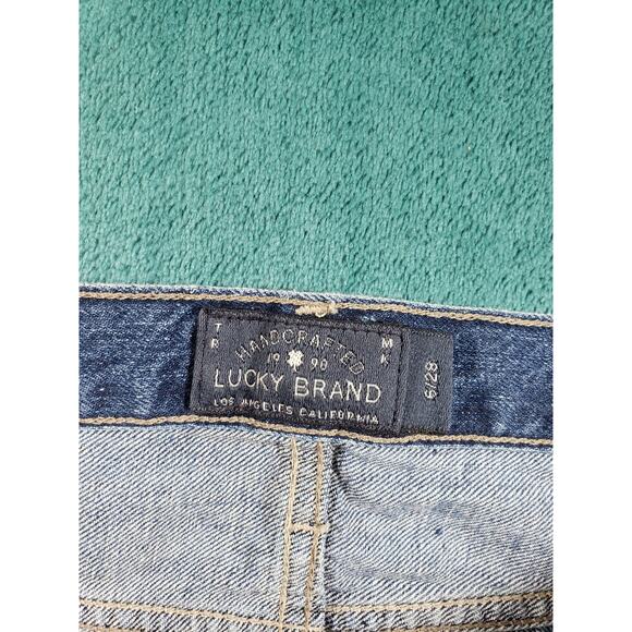 Lucky Brand Jeans Size 6 Womens Blue Stretch Pant Mid Rise Sienna Slim Boyfriend - Picture 3 of 15